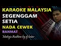 Lagu Karaoke Malaysia Segenggam Setia || Rahmat || Nada Cewek