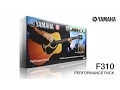 Yamaha F310 Acoustic Guitar Performance Pack Overview