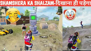 SAVING TEAMMATE LIKE SPIDERMAN😁-SHAMSHERA 😀BGMI COMEDY video online gameplay MOMENTS CARTOON FREAK