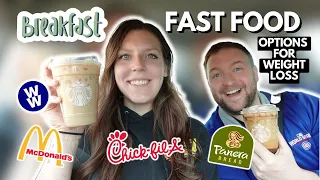 Fast Food Options on a Weight Loss Journey Low Point WeightWatchers Fast Food Starbucks Panera