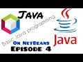 Episode4 Introduction to variables Basic data structure Basic java programming