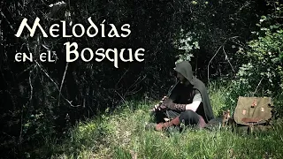 Montaraz tocando melodías en el bosque 🪈🎶🌲