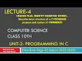UNIT 2 PROGRAMMING IN C LECTURE 4 2022 11 02 09 46 07