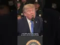 Trump touts new violent crime statistics during visit to New York police academy