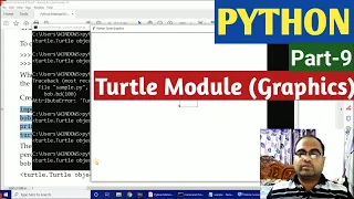 PYTHON Part-9 Turtle Module