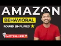How to Crack the Amazon Behavioral Round My Amazon Interview Experience