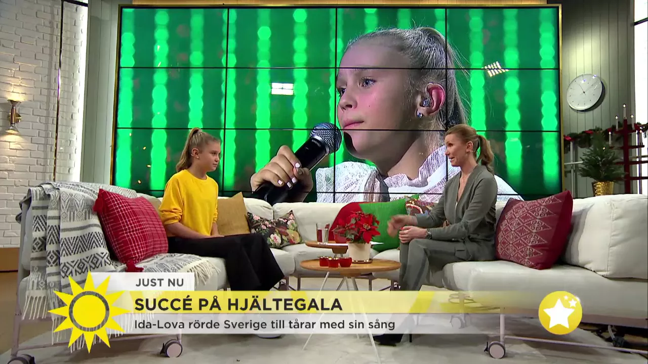 13-åriga Ida-Lovas sång berörde alla på hjältegalan: "jag såg att alla grät" - Nyhetsmorgo 13-åriga Ida-Lovas sång berörde alla på hjältegalan: "jag såg att alla grät" - Nyhetsmorgo
