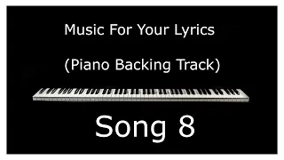 Download Sad to Cheerful - Piano Backing Track For Your Song (SONG 8) MP3