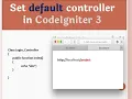 Codeigniter3 Controller view Part-3 in Urdu Hindi 2020