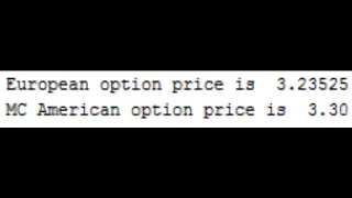 Valuing American Options Using Monte Carlo Simulation Derivative Pricing in Python