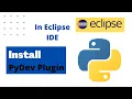 How to Install PyDev Plugin in Eclipse IDE Python 3 8 5