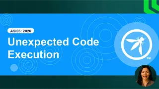 OWASP ASI05 2026 Unexpected Code Execution Vibe Coding Gone Wrong