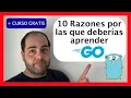 10 RAZONES por las que deberias APRENDER GO CURSO GRATIS
