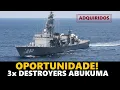 OPORTUNIDADE! 6x DESTROYERS JAPONÊS para DOAÇÃO!