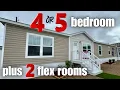 YES a bedroom mobile home that also offers 2 flex areas Prefab House Tour