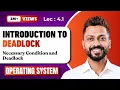 L-4 1 DEADLOCK concept Example Necessary condition Operating System