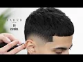 COMO HACER UN CORTE LOW FADE DESVANECIDO BAJO CON TEXTURA TUTORIAL DE BARBERO