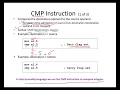 Boolean instructions and conditional jumps