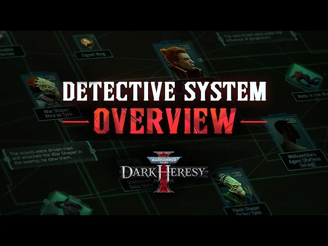 Detective System Overview | Warhammer 40,000: Dark Heresy