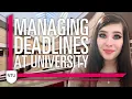 How to manage deadlines at university Gaia s top tips