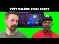 Post Malone REACTION I Fall Apart Live