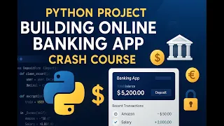Python Project Building Online Banking App Crash Course