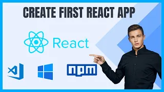 Create First React App VS code npx npm