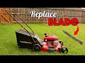How To Replace Lawnmower Blade Easy Simple Install