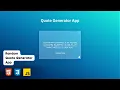 How To Create Quote Generator App Using HTML CSS and JavaScript Random Quote Generator App