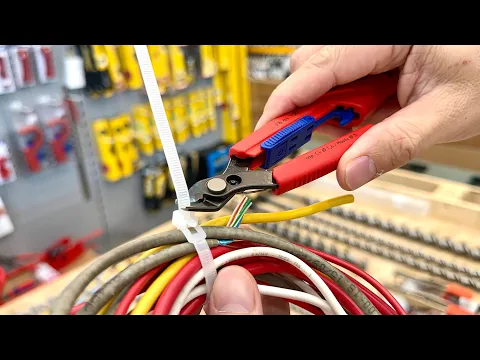 Kìm cắt cáp đồng, dây buộc cáp KNIPEX 78 61 150 dòng Slim Knips, cắt sát mặt