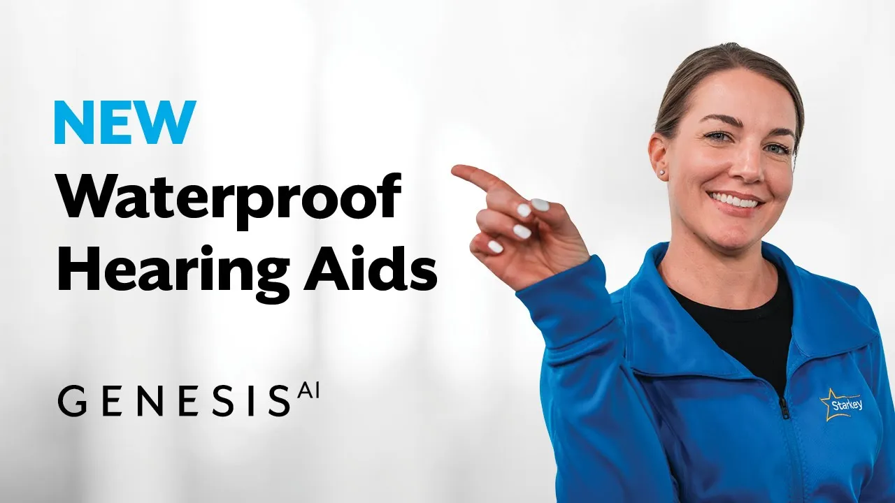 Waterproof Hearing Aids - Starkey Genesis AI Waterproof Hearing Aids - Starkey Genesis AI