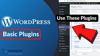 WordPress Basic Plugins Explained Use These Plugins For Any Website - Step by Step Tutorial