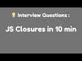 JavaScript Closures Explained Simply With Examples Counter Demo