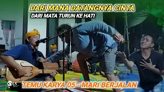 Download Cilokaq Temu karya 05 - Mari berjalan ( Dari mana datangnya cinta dari mata turun ke hati ) MP3