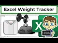 Tracking Your Weight Loss Journey in Excel Made Easy