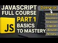 JavaScript Operators Explained Arithmetic Comparison Logical More with Examples