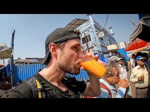 Download MP3 Trying Mumbai's strange Watermelon drink (Why is it orange color?)🇮🇳