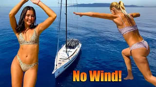 No Wind at Sea!  Let’s Jump in! – Mediterranean Life