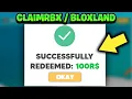 WORKING 10 PROMO CODES FOR BLOX LAND CLAIMRBX - April 2024