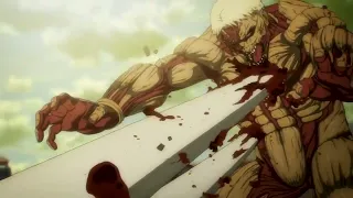 eren vs reiner full fight vostfr 4k snk saison 4 ep 17