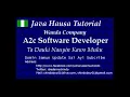 Java Arrays tutorial in Hausa