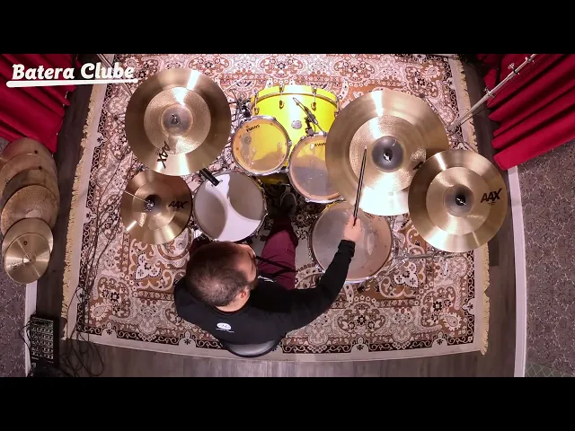 Kit de Pratos Sabian AAX Freq Performance com Crash 16