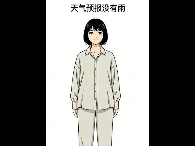 天气预报没有雨