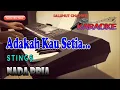 Download Lagu ADAKAH KAU SETIA ll KARAOKE SLOWROCK MALAYSIA ll STINGS ll NADA PRIA FIS=DO