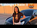 5 THINGS I HATE ABOUT MY 2008 INFINITI G35
