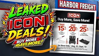 Save BIG on ICON The HUGE Harbor Freight Sale You ve Been Waiting For Is HERE