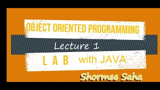 Object Oriented Programming Lab 1 Introduction Object Class Features 6 Pillars With JAVA