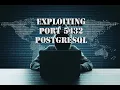 Hacking Metasploitable 2 port 5432 Postgresql