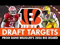 Cincinnati Bengals Draft Targets From Dane Brugler s 2026 NFL Draft Big Board The Beast Guide