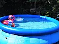 Pool Easy Set Up Installation and Unboxing Intex pool